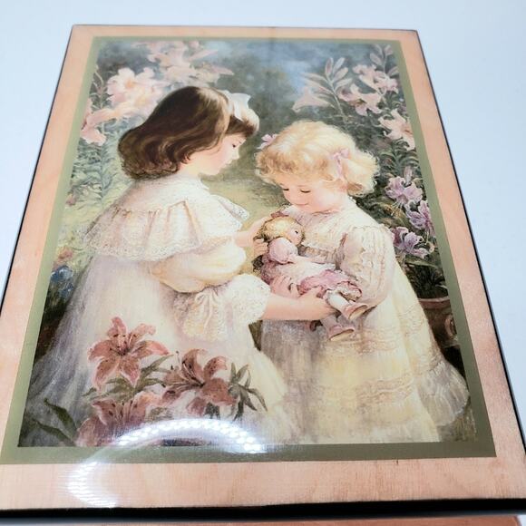 Ercolano Limited Edition "A Gift Of Love" Italian Jewelry Music Box - Picture 12 of 12